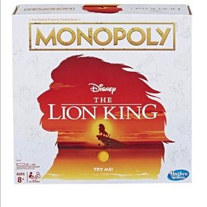 Monopoly Disney The Lion King Edition Board Game